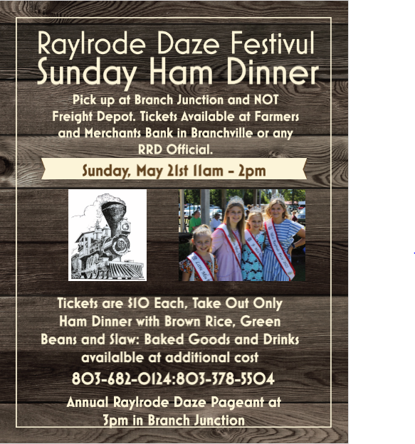 Raylrode Daze Festivul Branchville, SC